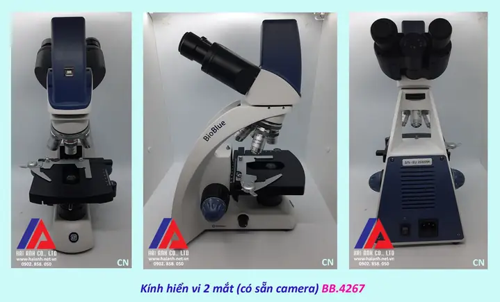 Kính Hiển Vi Xsp-106 2 Mắt Phóng Đại 1000 Lần