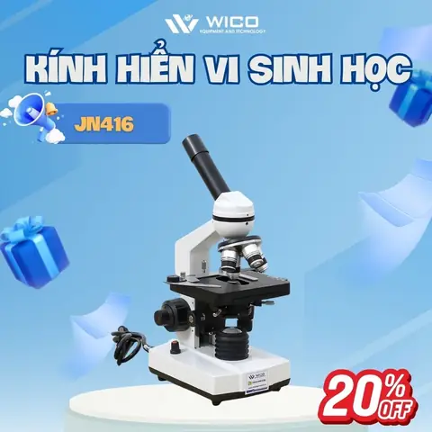 Kính Hiển Vi Xsp-106 2 Mắt Phóng Đại 1000 Lần