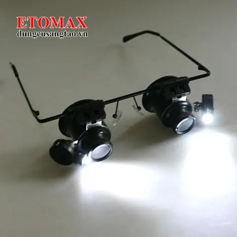 Kính Lúp Đeo Mắt Có Đèn V1