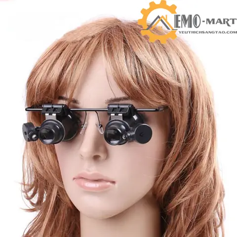 Kính Lúp Đeo Mắt Có Đèn V1
