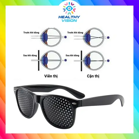 Kính Luyện Mắt Pinhole Glasses Kính Luyện Mắt Pinhole Glasses