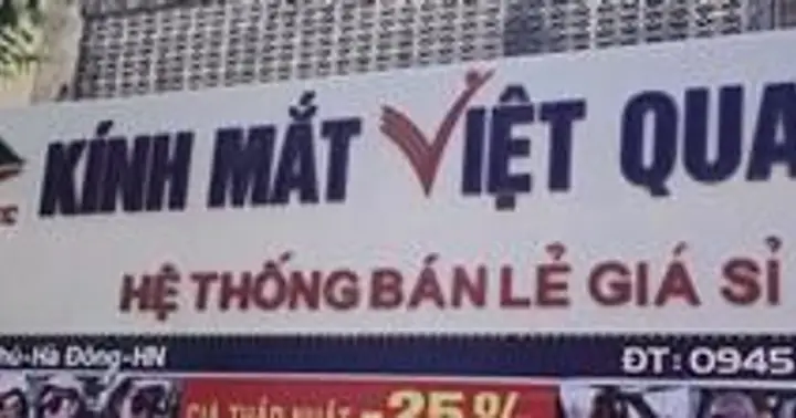 Kính Mắt 123 Trần Phú Hà Đông Kính Mắt 123 Trần Phú Hà Đông