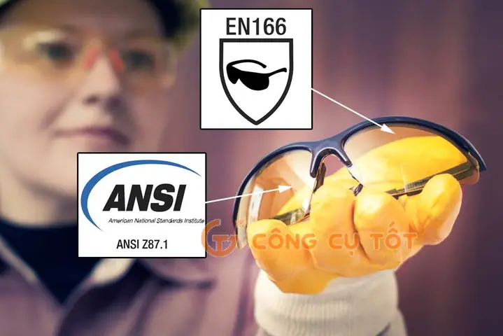 Kính Mắt Bảo Hộ Ansi Z87.1