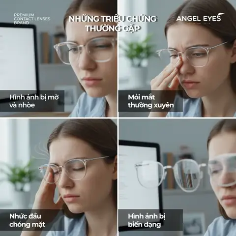 Kính Mắt Bị Lệch Độ Kính Mắt Bị Lệch Độ