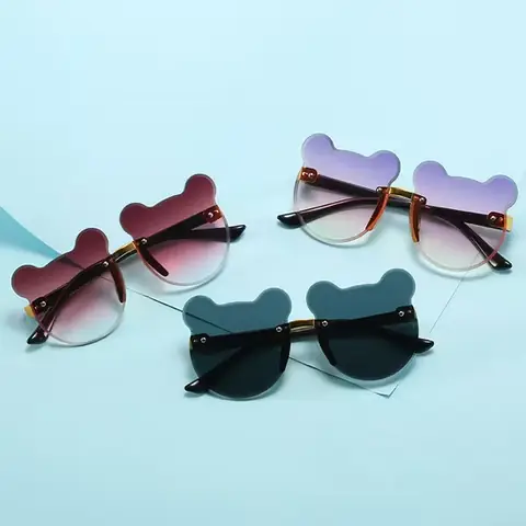 Kính Mắt Cho Bé Của Kids Hình Gấu Trúc