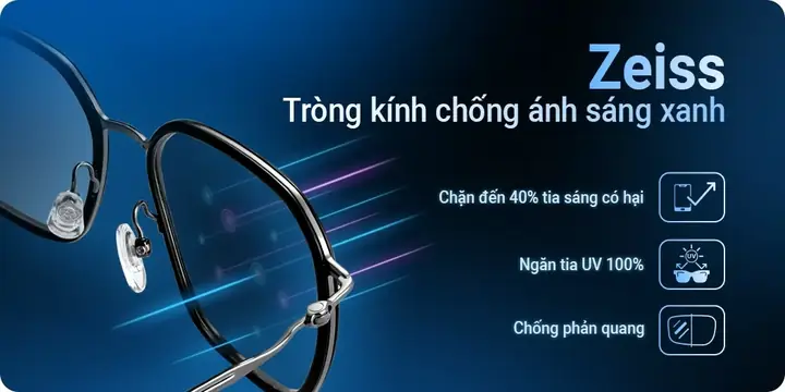 Kính Mắt Chống Phản Quang Hoàn Toàn