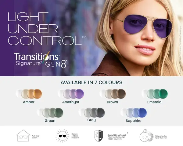 Kính Mắt Essilor Transition Kính Mắt Essilor Transition