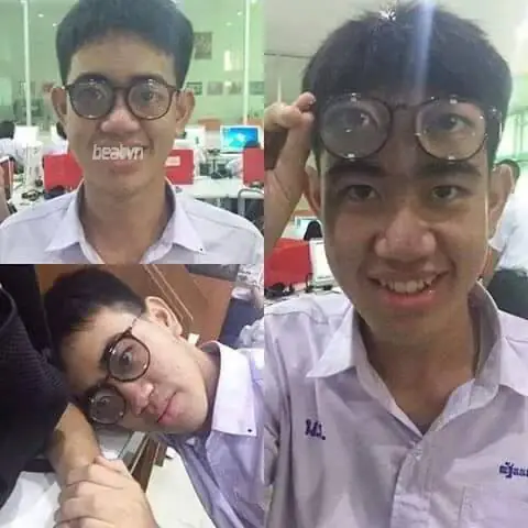 Kính Mắt Giả Ngủ