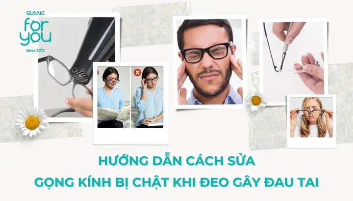 Kính Mắt Gọng Chật Phải Làm Sao