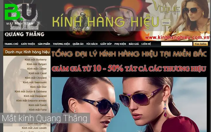 Kính Mắt Hàng Hiệu Quang Thăng