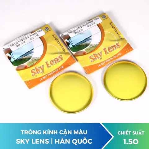 Kính Mắt Màu Vàng