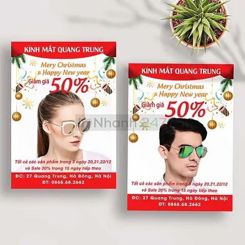 Kính Mắt Quang Hà