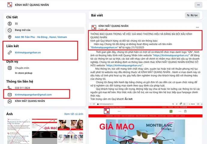 Kính Mắt Quang Nhãn Website Kính Mắt Quang Nhãn Website