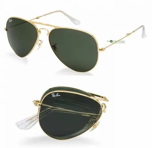 Kính Mắt Rayban Gập Aviator Folding Rb09