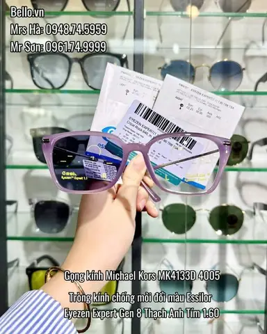 Kính Mắt Thạch Anh Ám Khói Của Trung Quốc