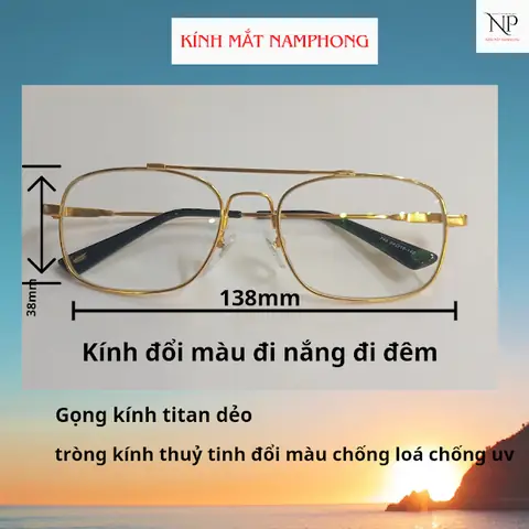 Kính Mắt Tròng Thủy Tinh