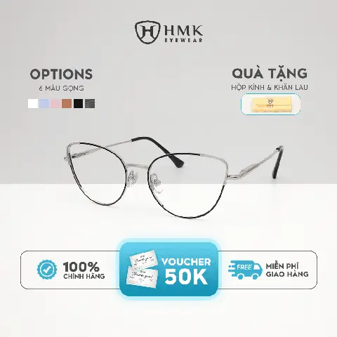 Kính Max Mắt Mèo Màu Xms