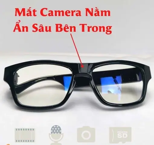 Mắt Kính Camera Ngụy Trang