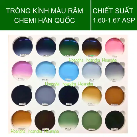 Mắt Kính Cận Màu