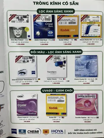 Mắt Kính Cần Thơ Giá Rẻ