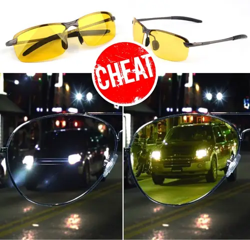 Mắt Kính Chống Lóa Ban Đêm