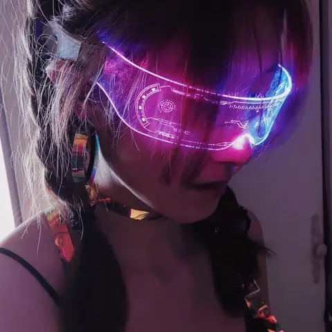 Mắt Kính Đèn Led Dj