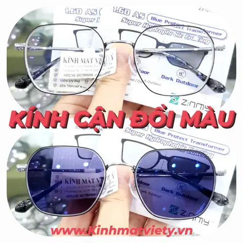 Mắt Kính Đổi Màu Chống Tia Uv