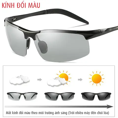 Mắt Kính Đổi Màu Đi Ngày Và Đêm
