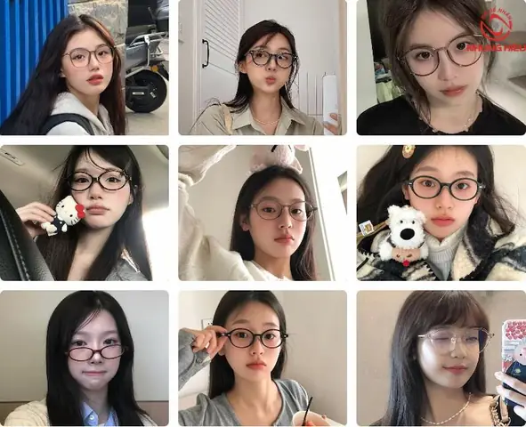Mắt Kính Nữ Cận