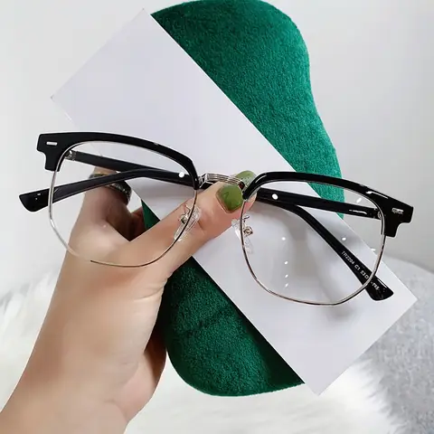 Mắt Kính Nửa Gọng Nữ Mắt Kính Nửa Gọng Nữ