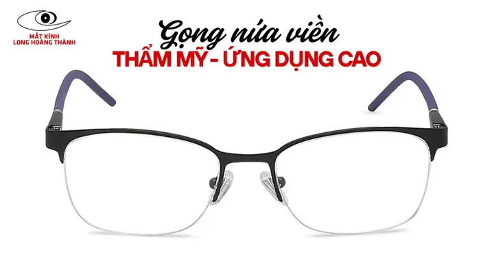 Mắt Kính Nửa Gọng Nữ Mắt Kính Nửa Gọng Nữ