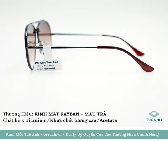 Mắt Kính Rayban Màu Trà