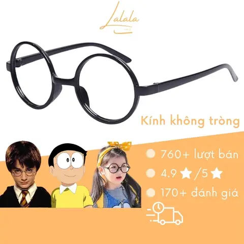 Mắt Kính Tròn Không Tròng Mắt Kính Tròn Không Tròng