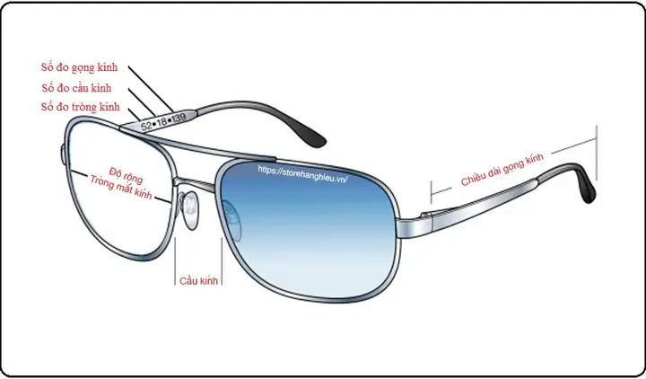 Size Mắt Kính Rayban